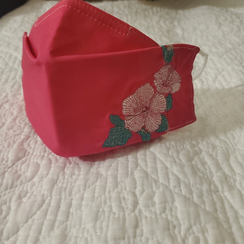 Hot Pink Face Mask